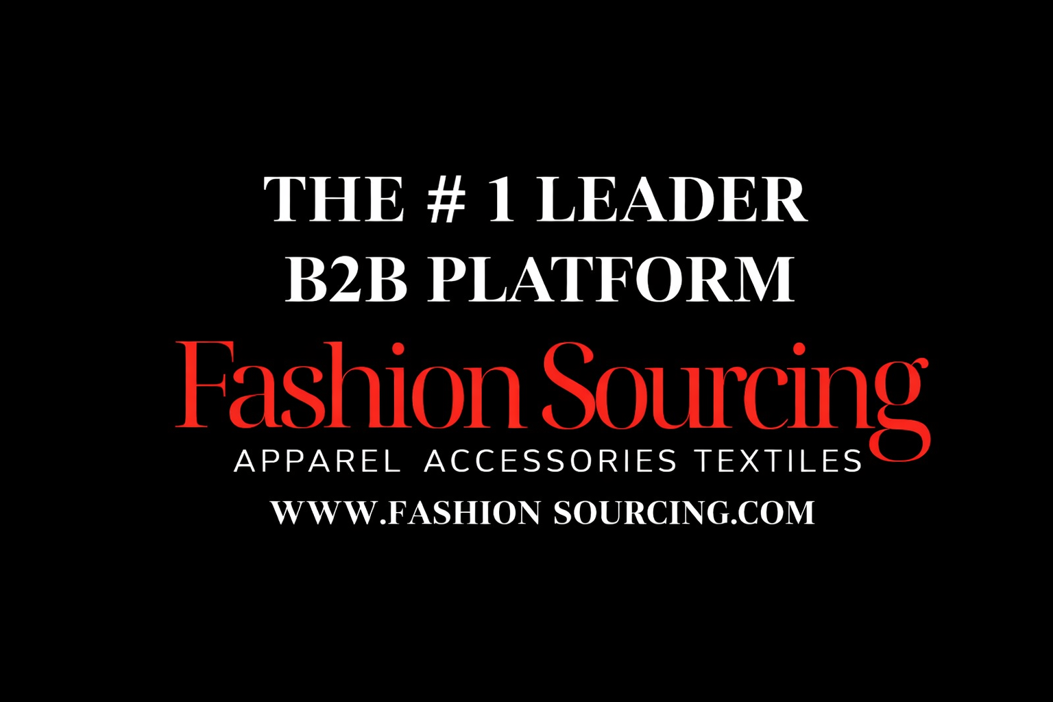 Why Fashion Sourcing is the #1 B2B Apparel Sourcing Platform Worldwide