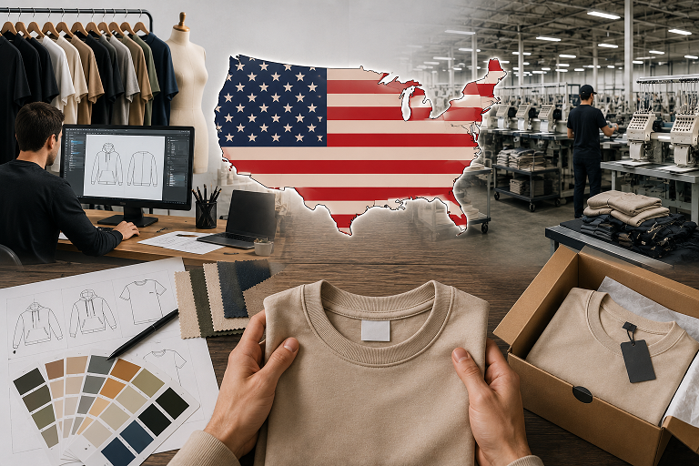 Private Label Clothing Manufacturing Guide USA