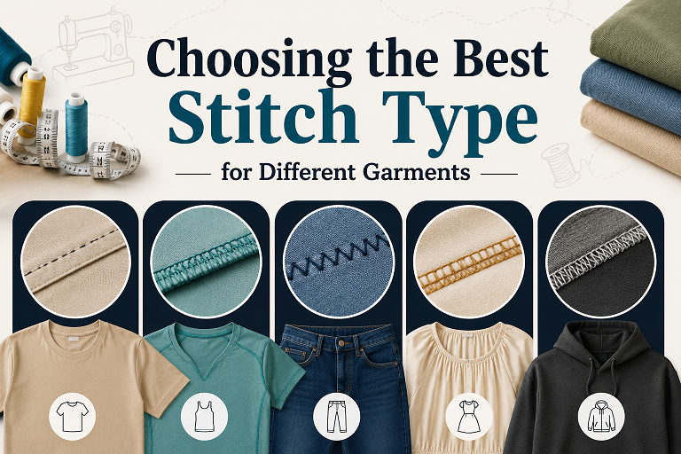 Choosing the Best Stitch Type for Different Garments