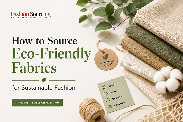 How to Source Eco-Friendly Fabrics for Sustainable Fashion