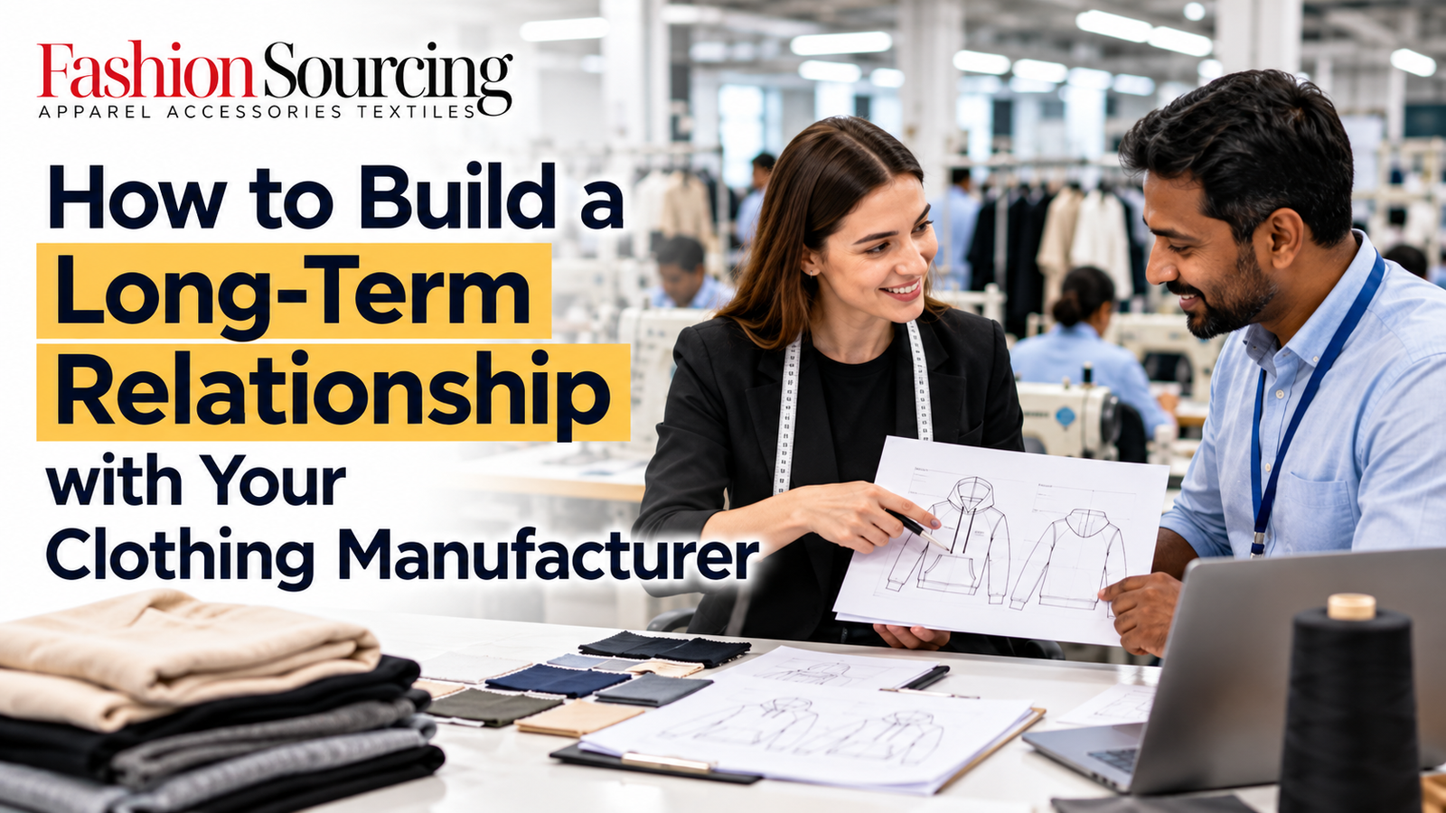 How to Build a Long-Term Relationship with Your Clothing Manufacturer